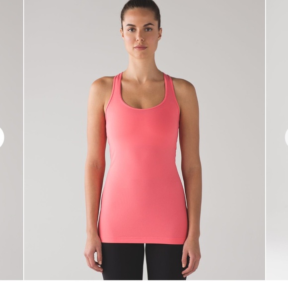 Lululemon Cool Racerback size 4 pink lemonade - Picture 4 of 4